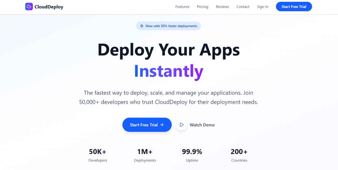 Cloud Deploy Website